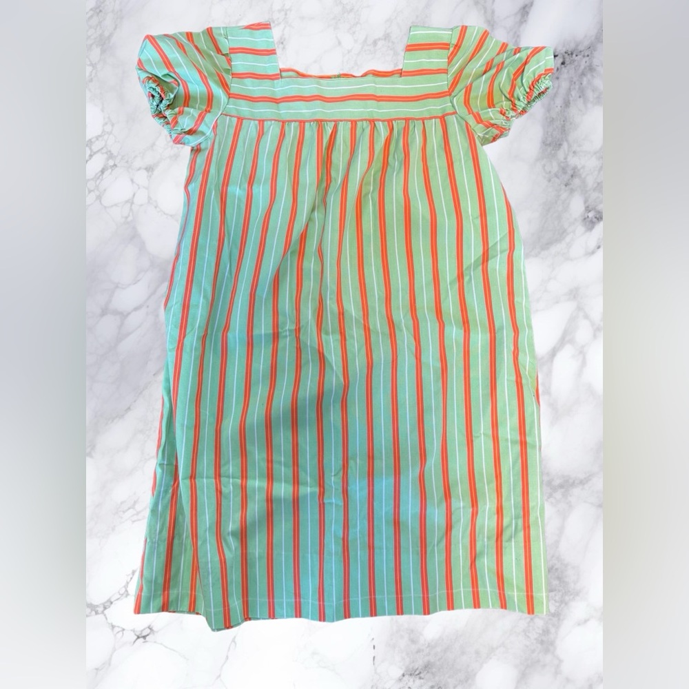 Smock cotton dress